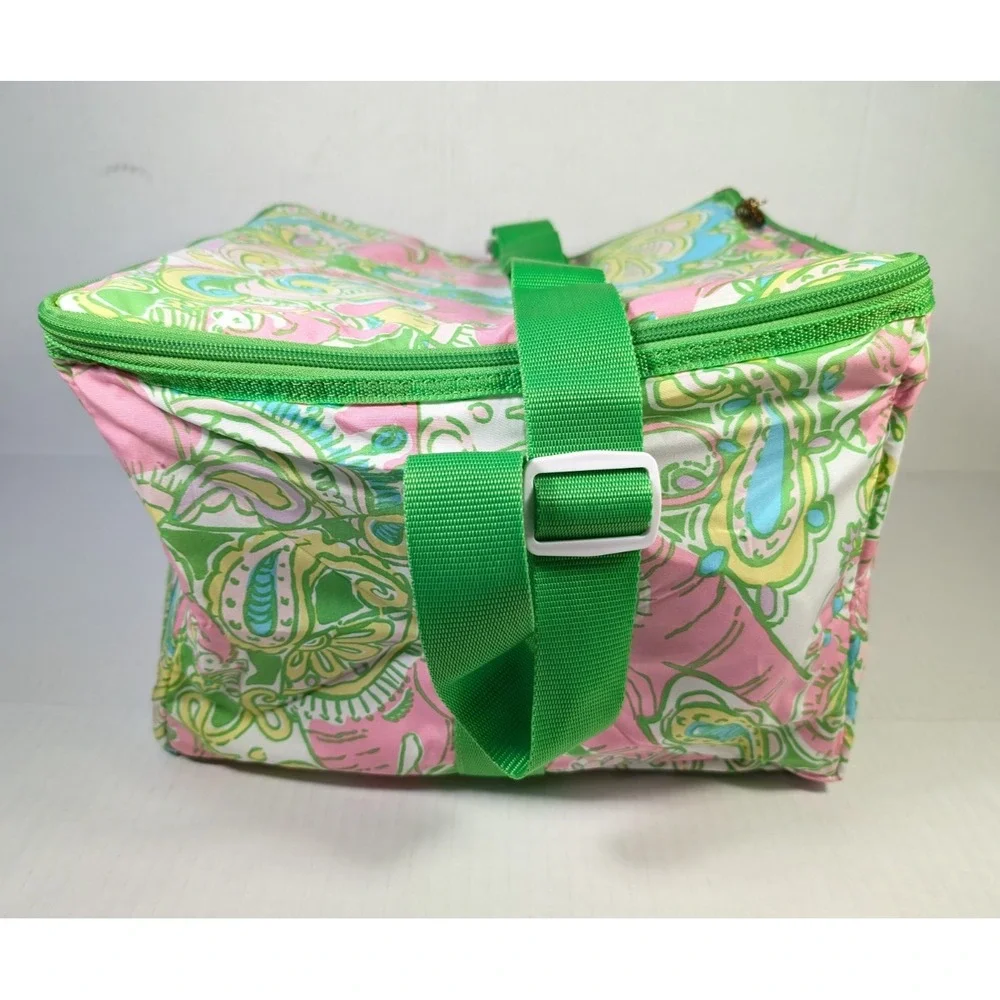 Lilly Pulitzer‎ Chin Chin Insulated Collapsible Cooler Bag NWT Monogrammed